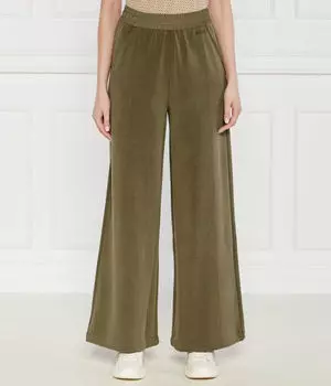Брюки женские Boss Orange широкие на резинке, зеленый