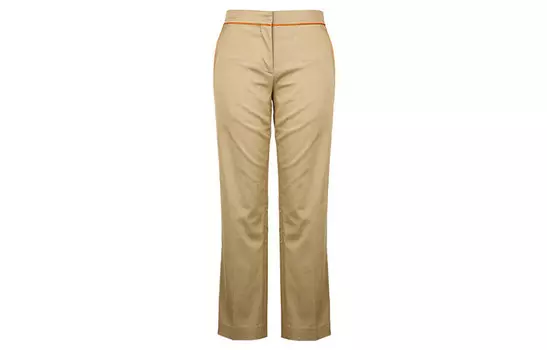 Брюки женские Burberry, хаки / красный