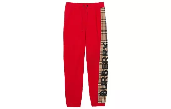 Брюки женские Burberry, коричневый / красный