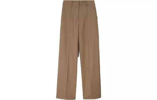 Брюки женские Burberry костюмные, хаки