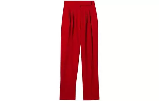 Брюки женские Burberry костюмные, красный
