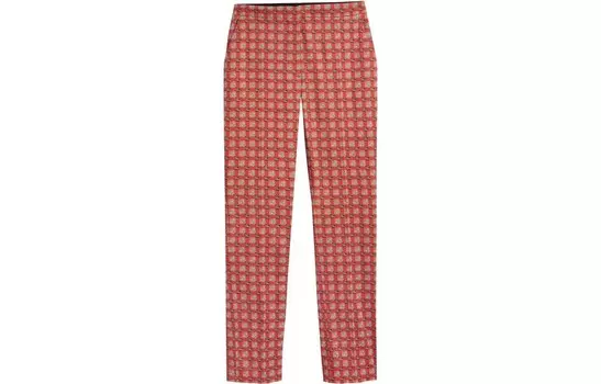 Брюки женские Burberry, красный / коричневый