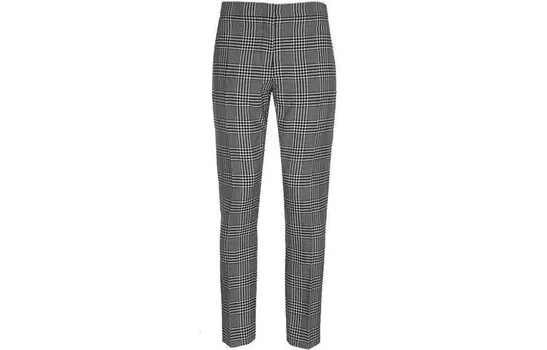 Брюки женские Burberry в клетку, серый