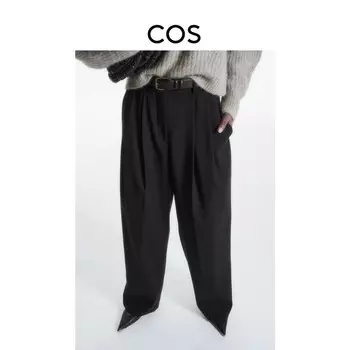 Брюки женские Cos из смесовой шерсти, черный