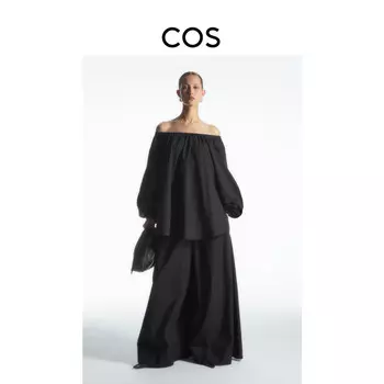 Брюки женские Cos со сборками, черный