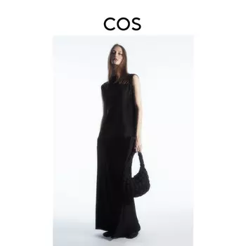 Брюки женские Cos со складками, темно - синий