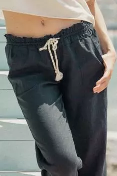 Брюки женские/девочки TRUE BLACK Roxy, черный