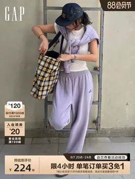 Брюки женские Gap трикотажные, кремовый