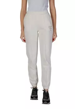 Брюки женские GUESS джоггеры спортивные, белый