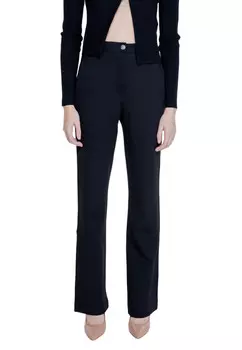 Брюки женские GUESS повседневные прямые, черный