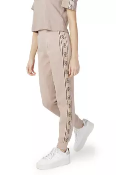 Брюки женские GUESS спортивные с лампасами, бежевый