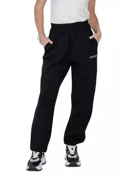 Брюки женские GUESS спортивные широкие, черный
