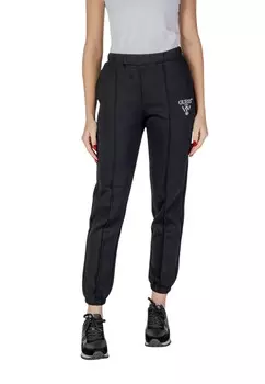 Брюки женские GUESS спортивные со стрелками, черный