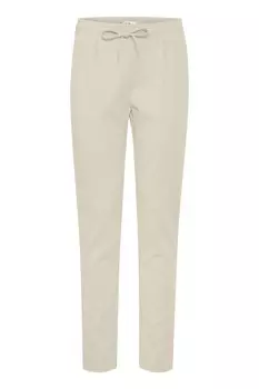 Брюки женские ICHI зауженные, бежевый