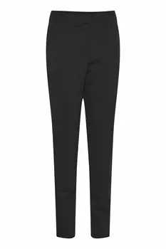 Брюки женские ICHI зауженные, черный