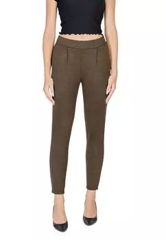 Брюки женские ICHI зауженные, зеленый