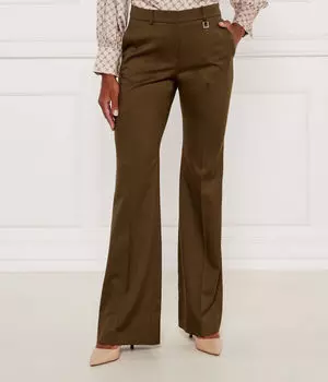 Брюки женские Joop! клеш, зеленый