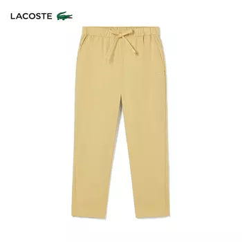 Брюки женские Lacoste с эластичной резинкой на талии, черный