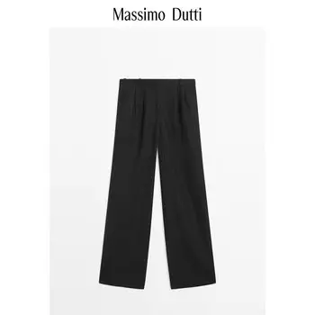 Брюки женские Massimo Dutti, черный