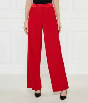 Брюки женские Max&Co. костюмные свободного кроя, красный