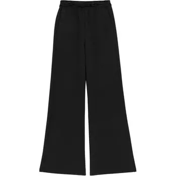 Брюки женские Mm6 Maison Margiela с широким низом, черный
