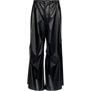 Брюки женские Mm6 Maison Margiela со складками, черный