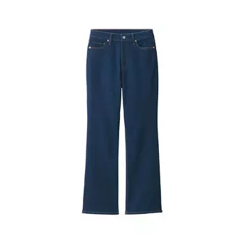 Брюки женские Muji расклешенные, синий