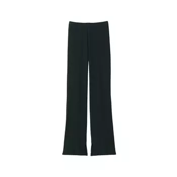 Брюки женские Muji в рубчик, коричневый