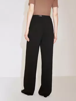 Брюки женские Ochirly прямые, коричневый