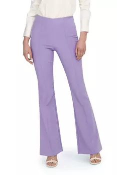 Брюки женские ONLY клеш, сиреневый