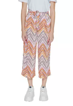 Брюки женские ONLY кюлоты из вискозы, мультиколор