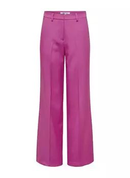 Брюки женские ONLY прямого кроя, фуксия