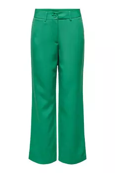 Брюки женские ONLY свободного кроя, зеленый