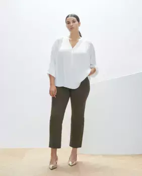 Брюки женские прямые GEORGIA Couchel, цвет 520 Kaki