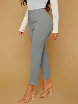 Брюки женские Shein SXY узкого кроя, серый