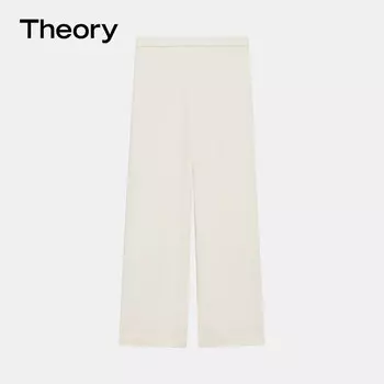 Брюки женские Theory с резинкой на талии, черный