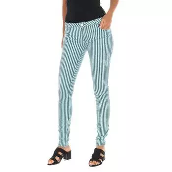 Брюки женские x Amanda приталенного кроя длиной до щиколотки светло-синие Met, синий