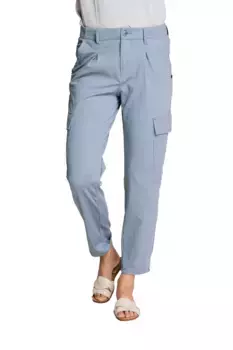 Брюки Жрилл 7/8, с накладными карманами Zhrill, синий