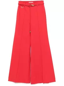 Брюки ZIMMERMANN Crush, красный