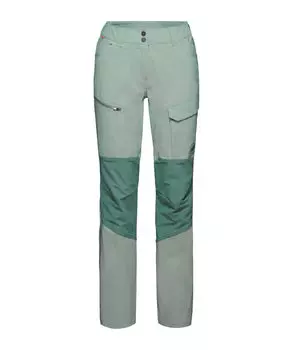 Брюки зинал гибрид Mammut, зеленый