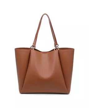Бруклинская сумка-тоут Moda Luxe, тан/бежевый