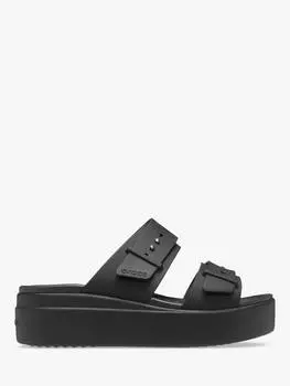 Бруклинские сандалии Crocs, черный