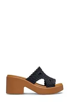 Бруклинские шлепанцы Crocs, черный