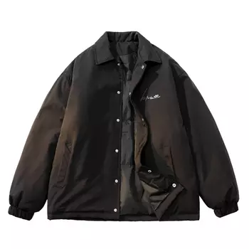 BRUMAIRE Куртка унисекс, Бежевая куртка и белый худи