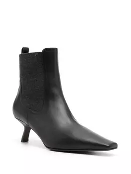 Brunello Cucinelli ботильоны Monili, черный