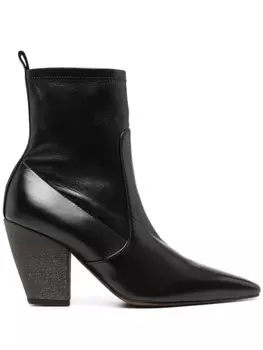 Brunello Cucinelli ботильоны со стразами, черный