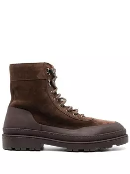 Brunello Cucinelli ботинки на шнуровке, коричневый