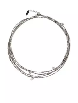 Brunello Cucinelli браслет Monili, серый