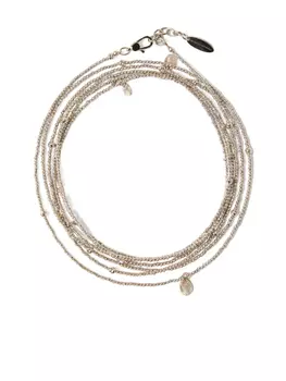 Brunello Cucinelli браслет с декором Monili, золотой