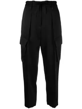 Brunello Cucinelli брюки карго Sartorial, черный